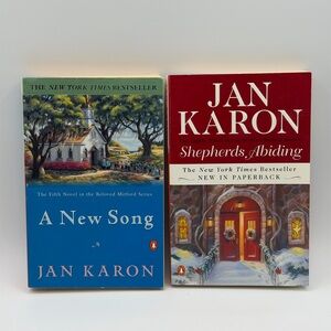 Lot of 2 Jan Karon Mitford Series Novels #5 & #8 -Paperback Books
